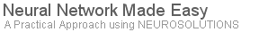 Neural Network Made Easy